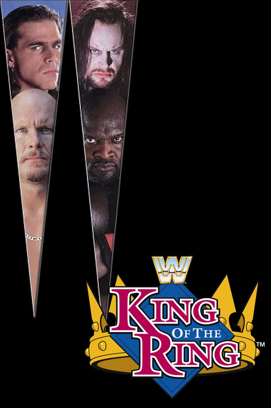 WWE King Of The Ring 1997 Keychain
