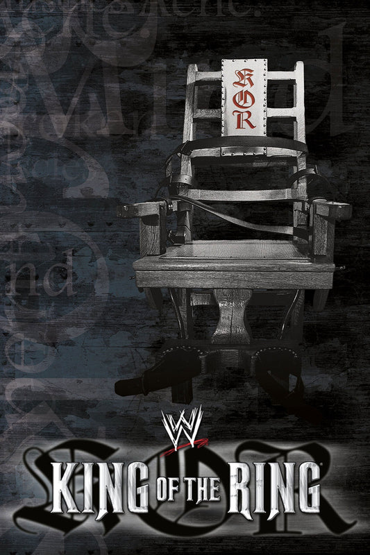 WWE King Of The Ring 2001 Keychain