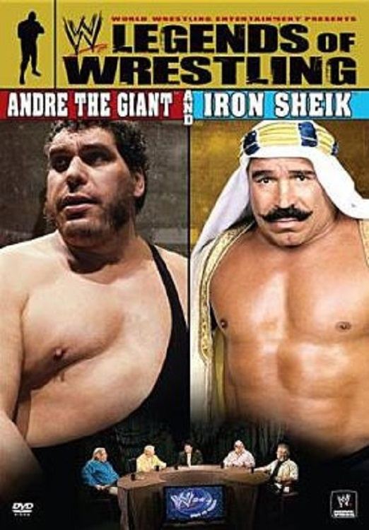 WWE Legends Of Wrestling Andre The Giant And Iron Sheik Keychain