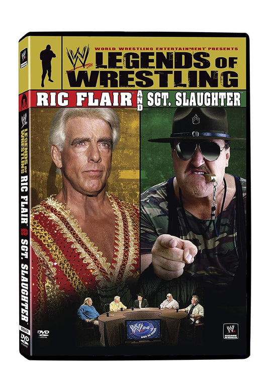 WWE Legends Of Wrestling Ric Flair And Sgt. Slaughter Keychain