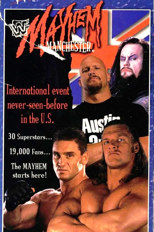 WWE Mayhem In Manchester Keychain