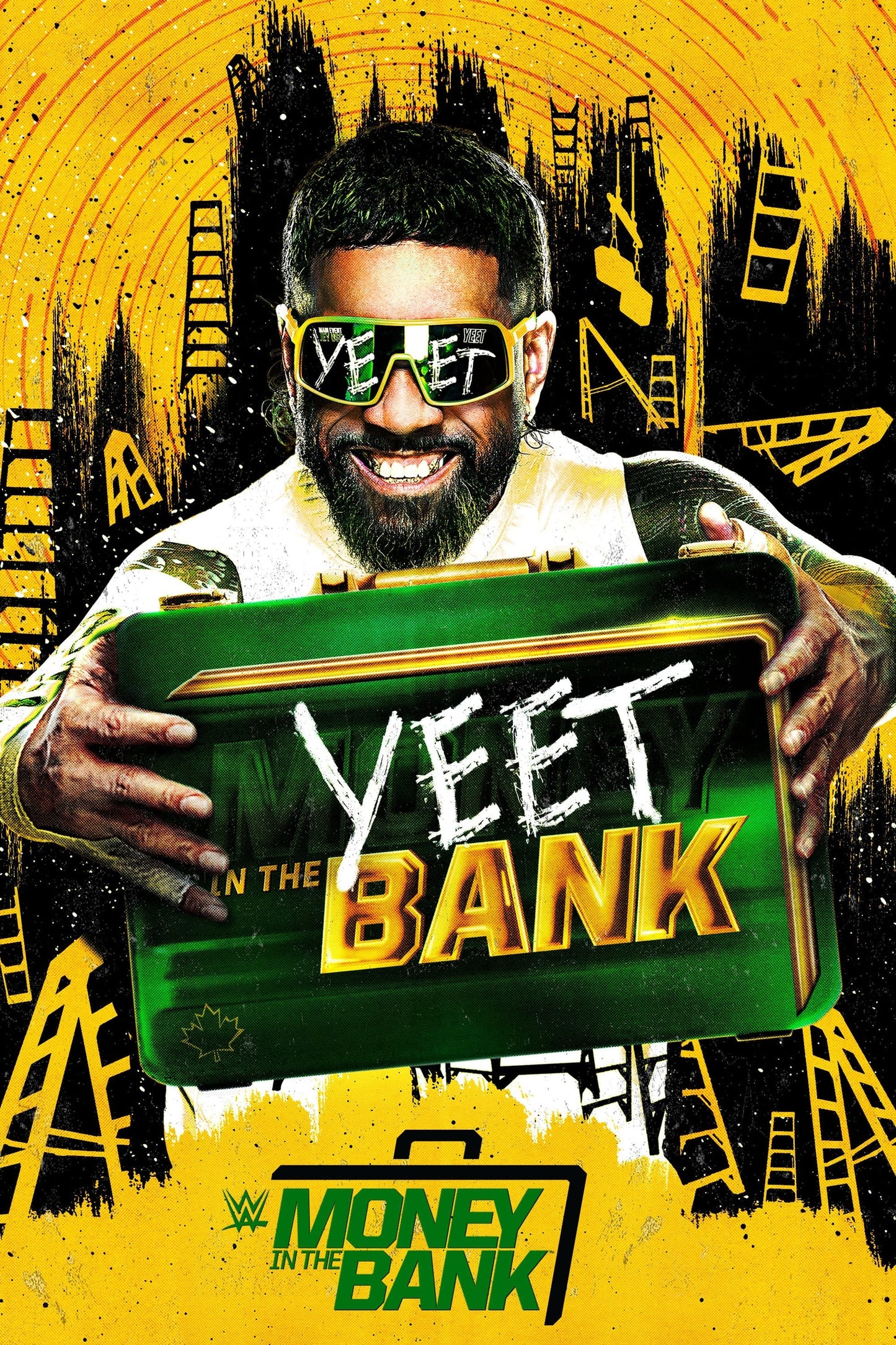 WWE Money In The Bank 2024 Poster Print