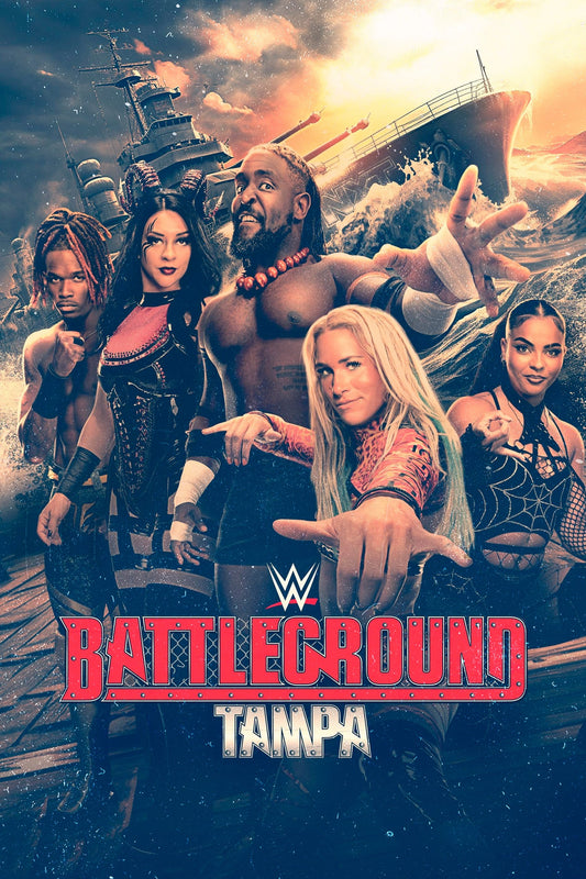 WWE Nxt Battleground 2025 Keychain