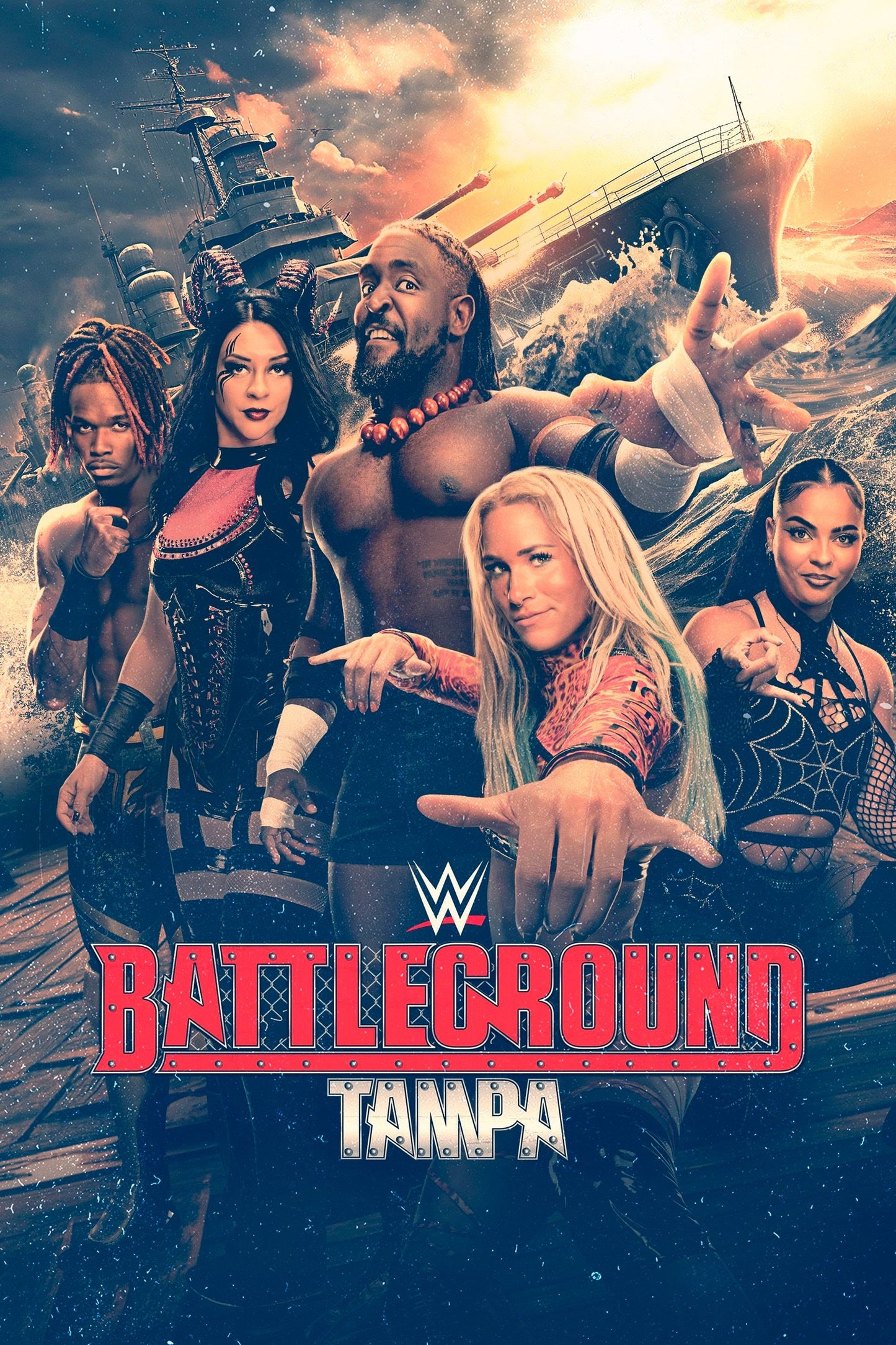 WWE Nxt Battleground 2025 Magnet