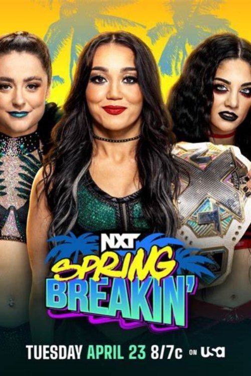 WWE Nxt Spring Breakin' 2024 Week 1 Keychain