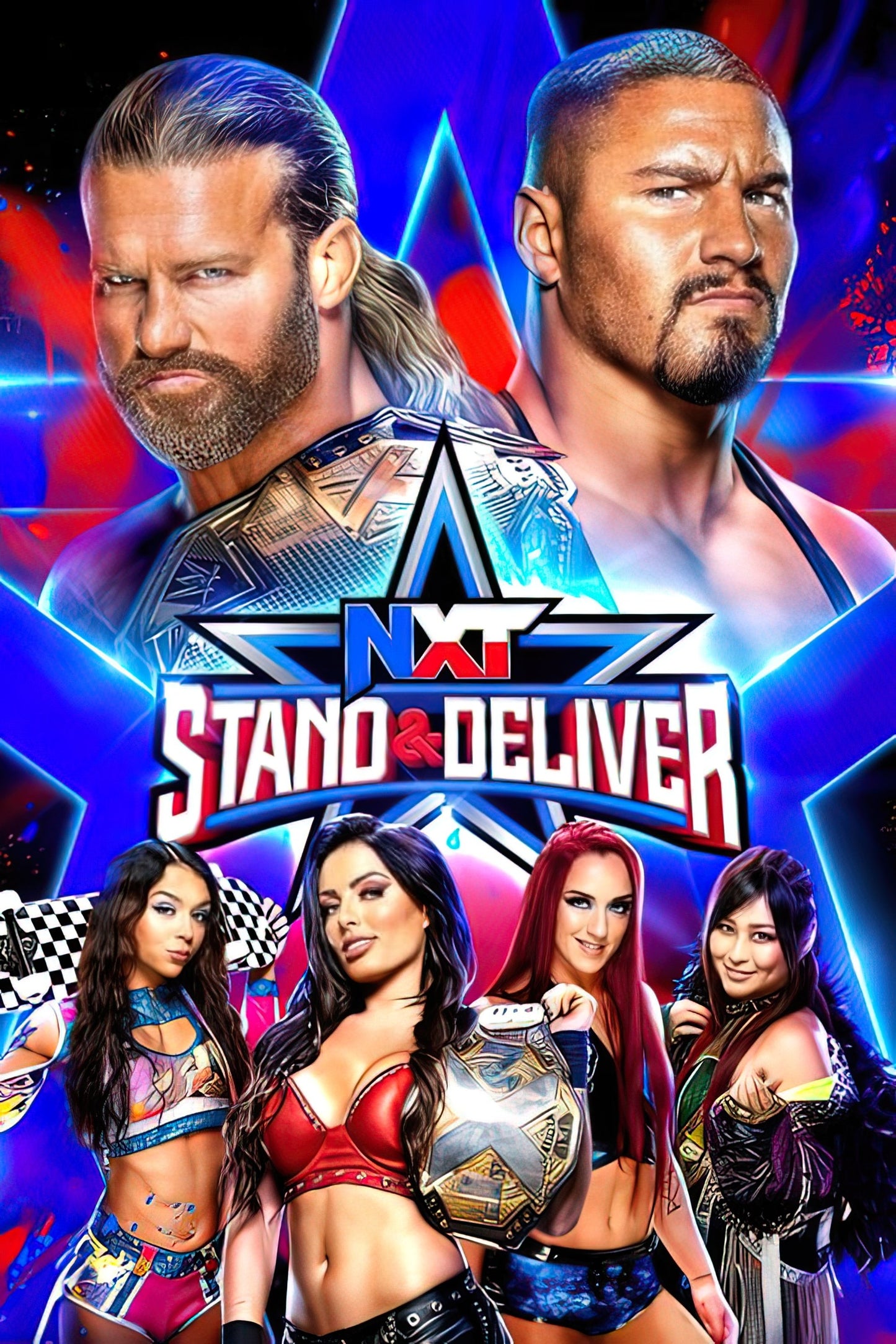 WWE Nxt Stand & Deliver 2022 Poster Print