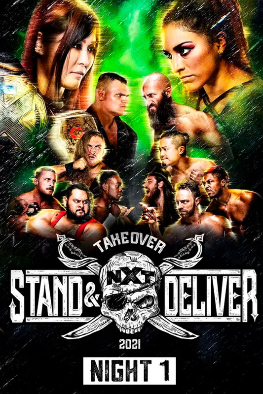 WWE Nxt Takeover Stand & Deliver Night 1 Keychain