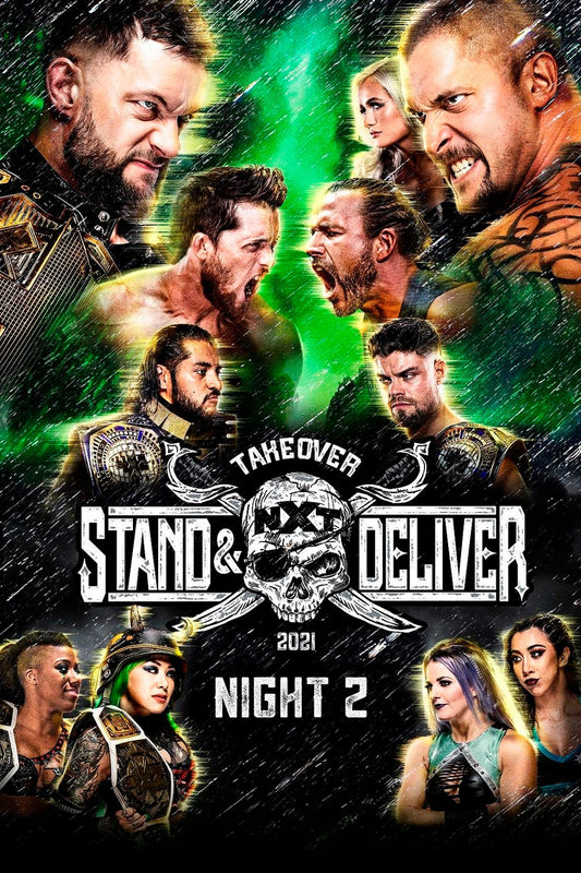 WWE Nxt Takeover Stand & Deliver Night 2 Jigsaw Puzzle