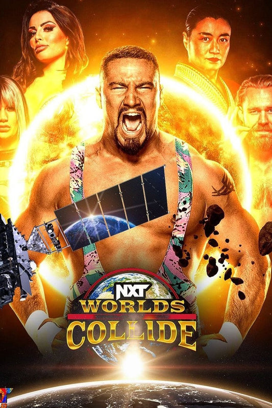 WWE Nxt Worlds Collide Keychain