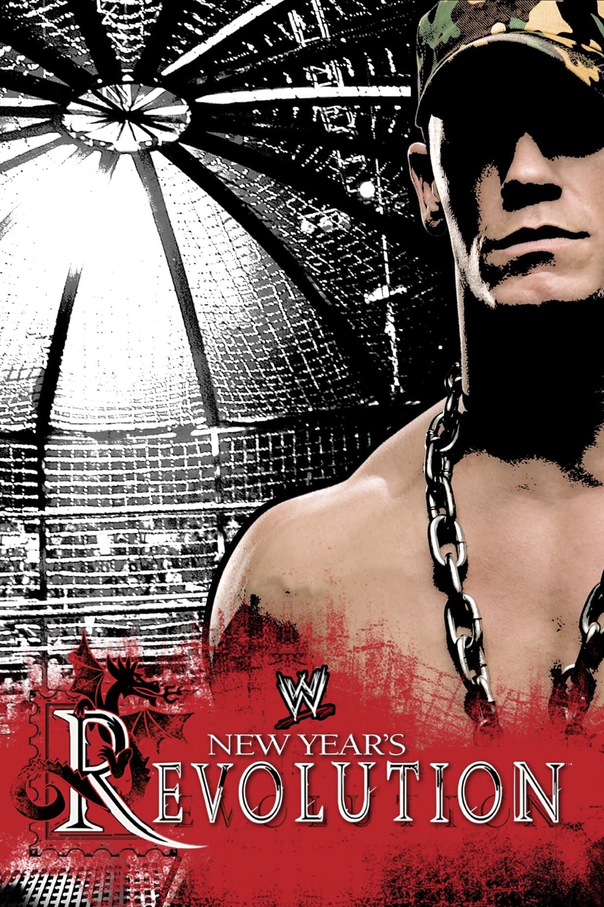 WWE New Year'S Revolution 2006 Keychain