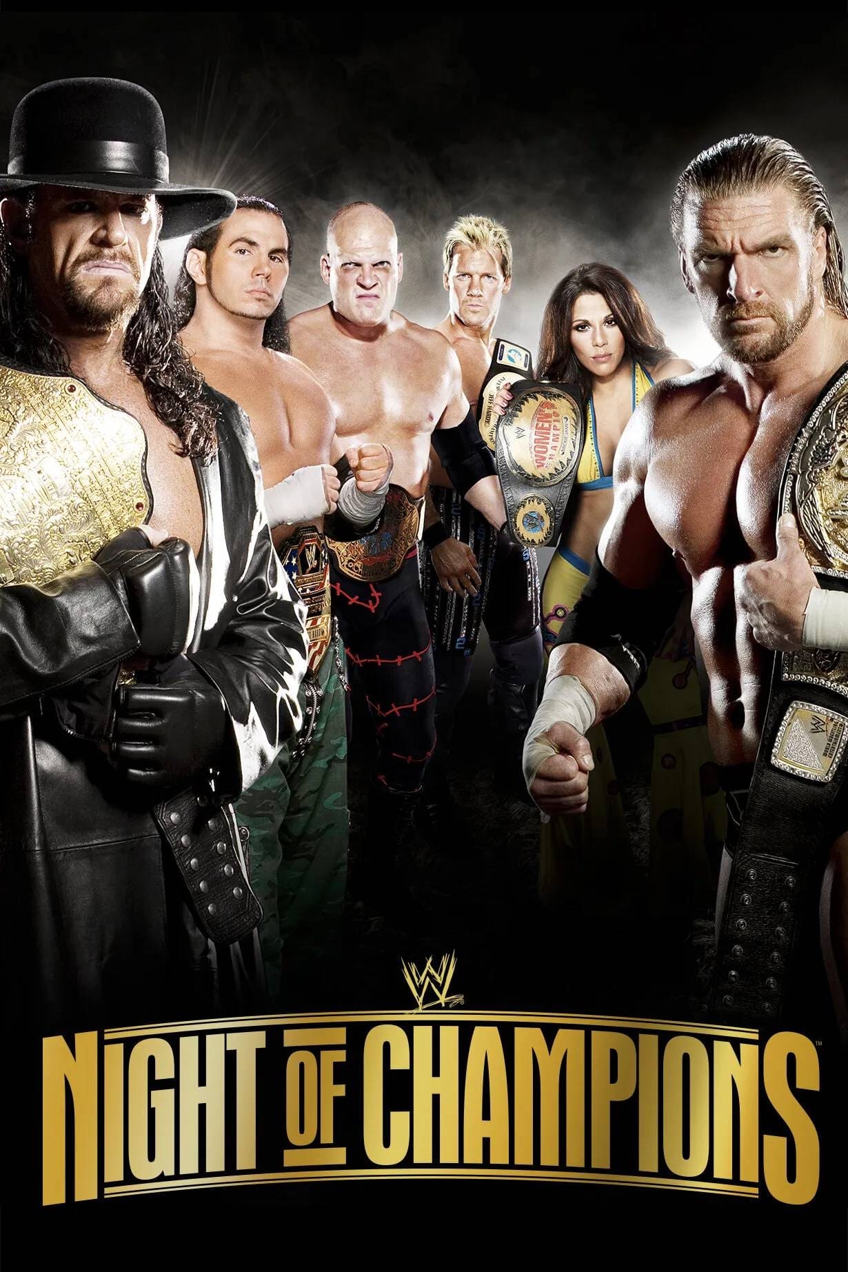 WWE Night Of Champions 2008 Keychain