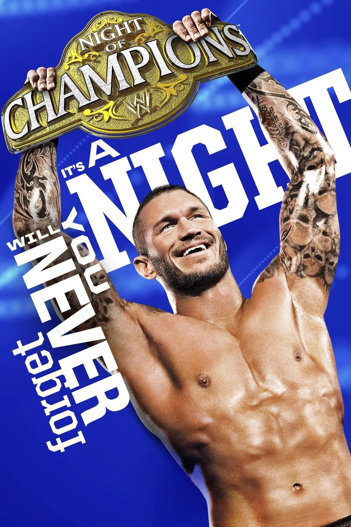 WWE Night Of Champions 2011 Keychain