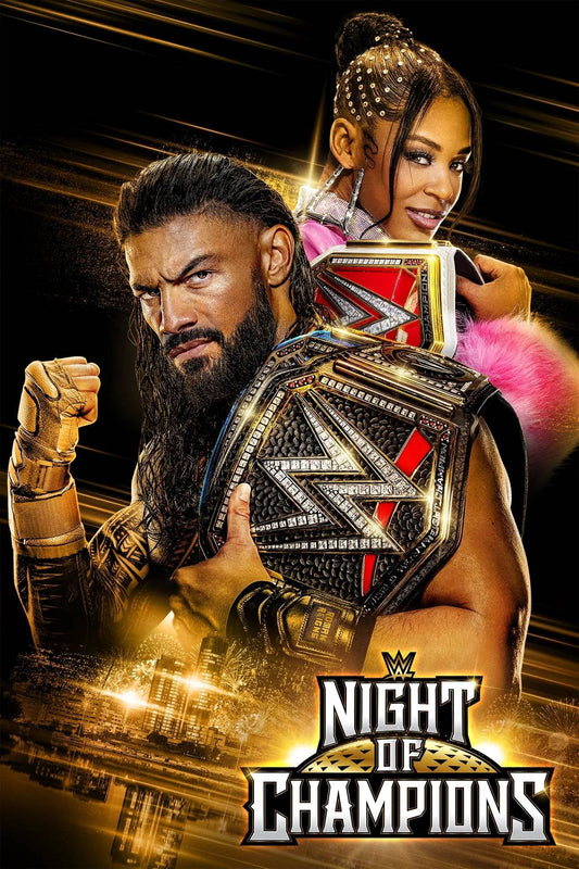 WWE Night Of Champions 2023 Keychain