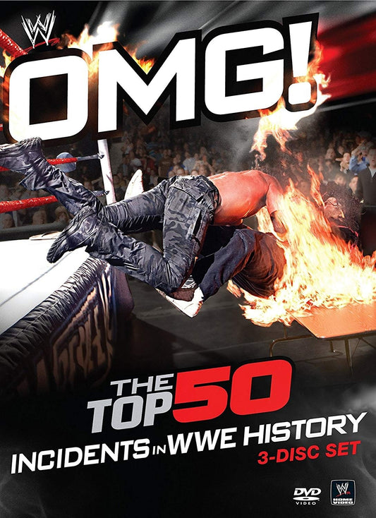 WWE Omg! The Top 50 Incidents In WWE History Keychain