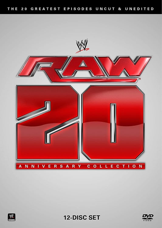 WWE Raw 20Th Anniversary Collection The 20 Greatest Episodes Uncut & Unedited Keychain