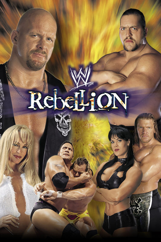 WWE Rebellion 1999 Keychain