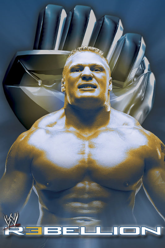 WWE Rebellion 2002 Keychain