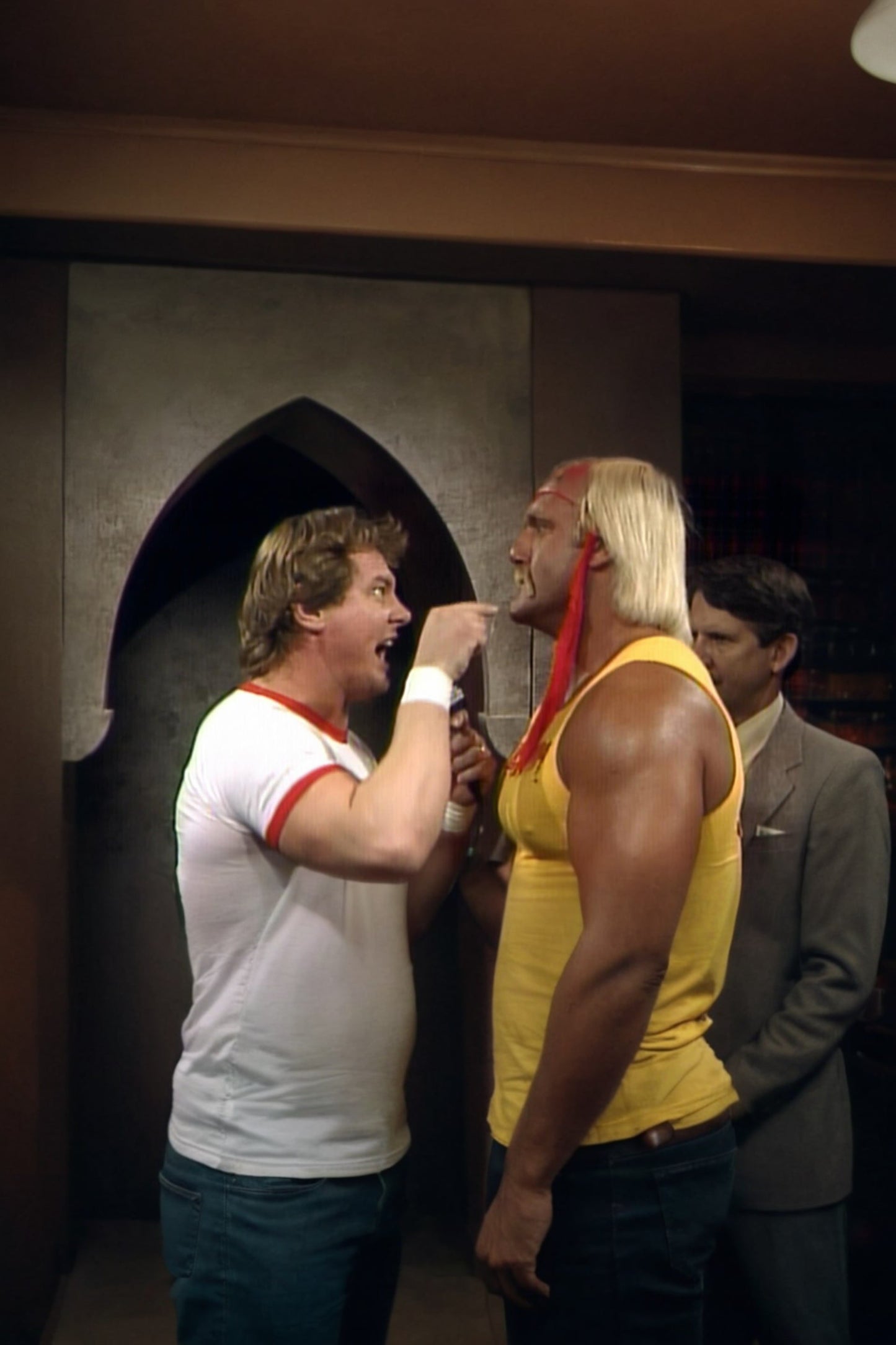 WWE Rivals Hulk Hogan Vs. Rowdy Roddy Piper Poster Print