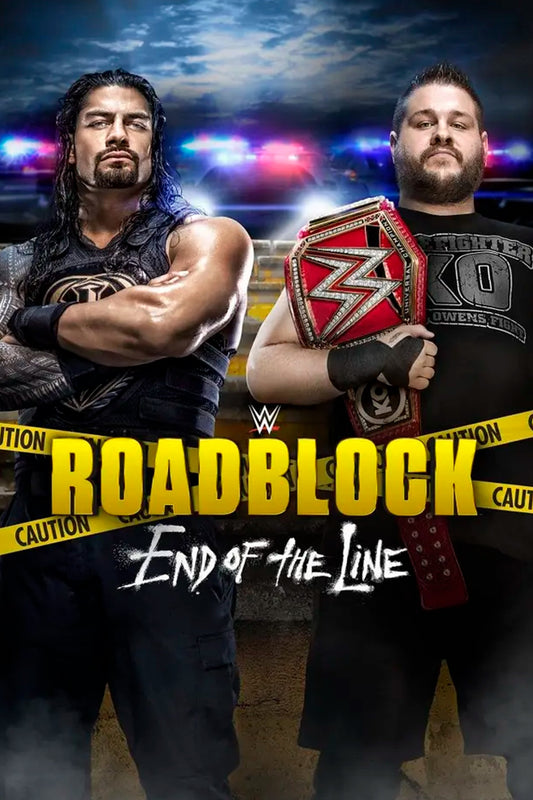 WWE Roadblock End Of The Line 2016 Keychain