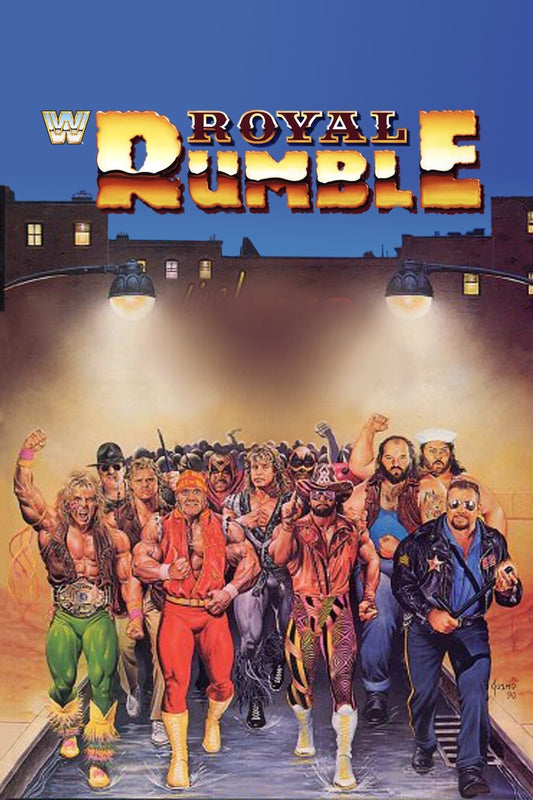 WWE Royal Rumble 1991 Keychain