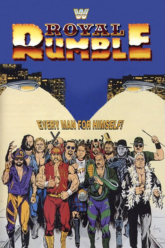 WWE Royal Rumble 1992 Keychain