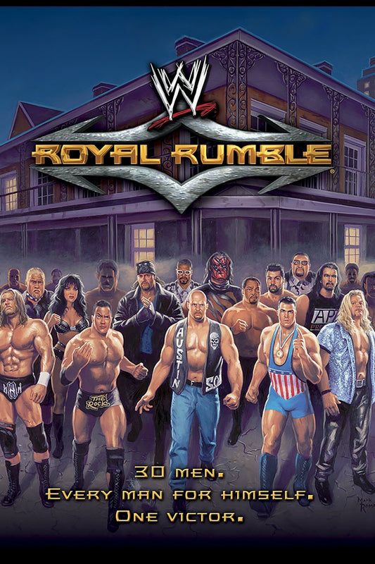 WWE Royal Rumble 2001 Keychain