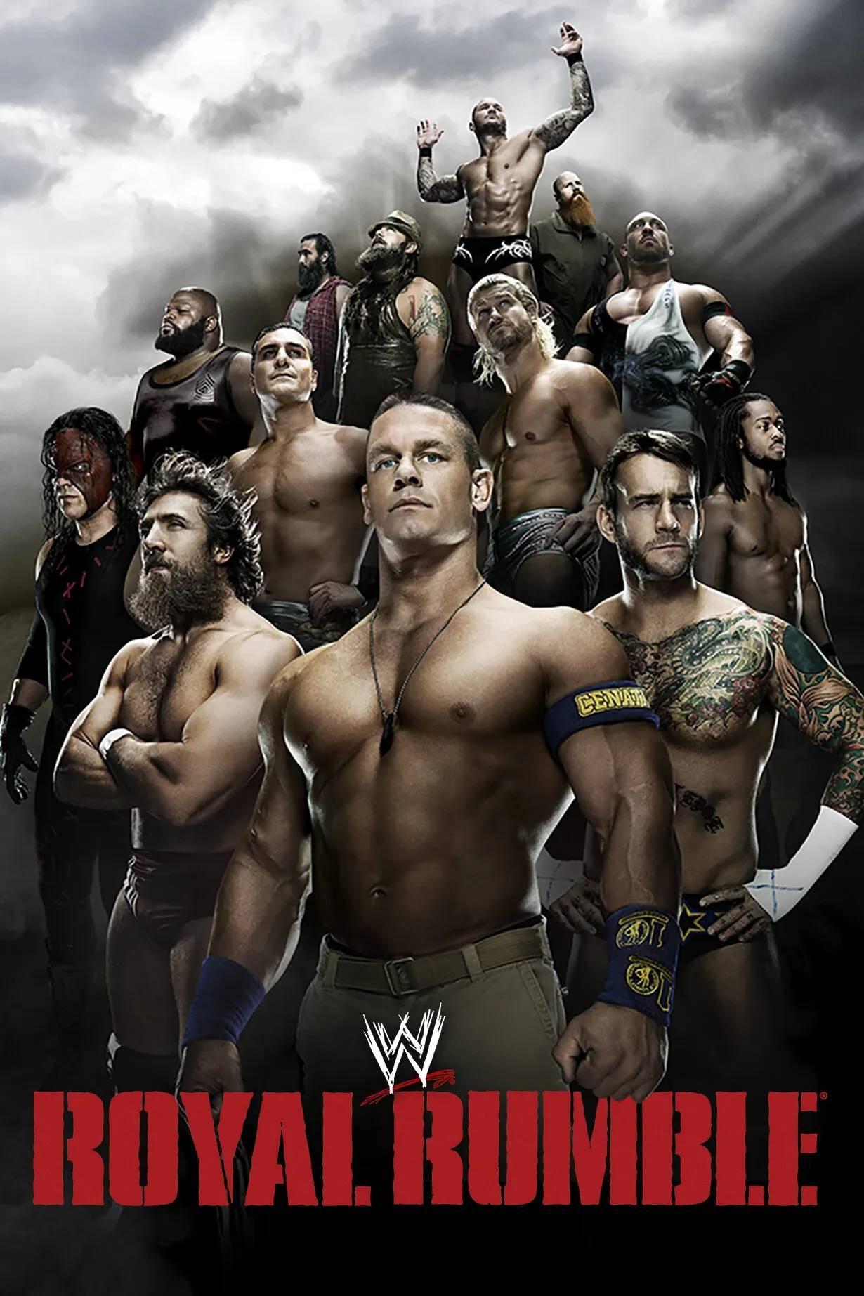 WWE Royal Rumble 2014 Poster Print