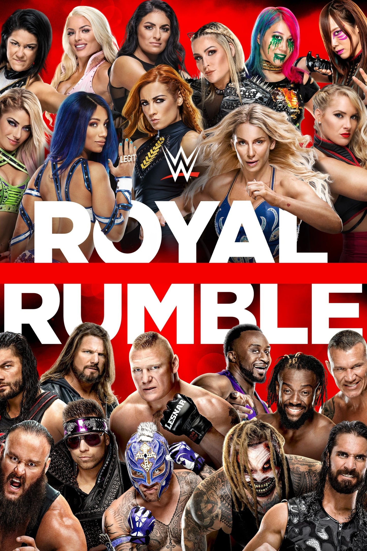 WWE Royal Rumble 2020 Keychain