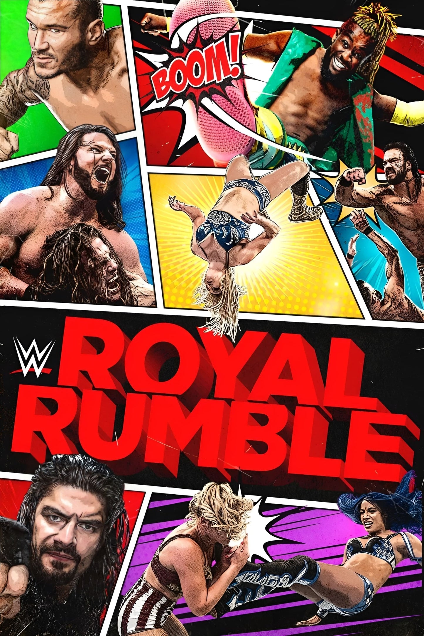 WWE Royal Rumble 2021 Keychain