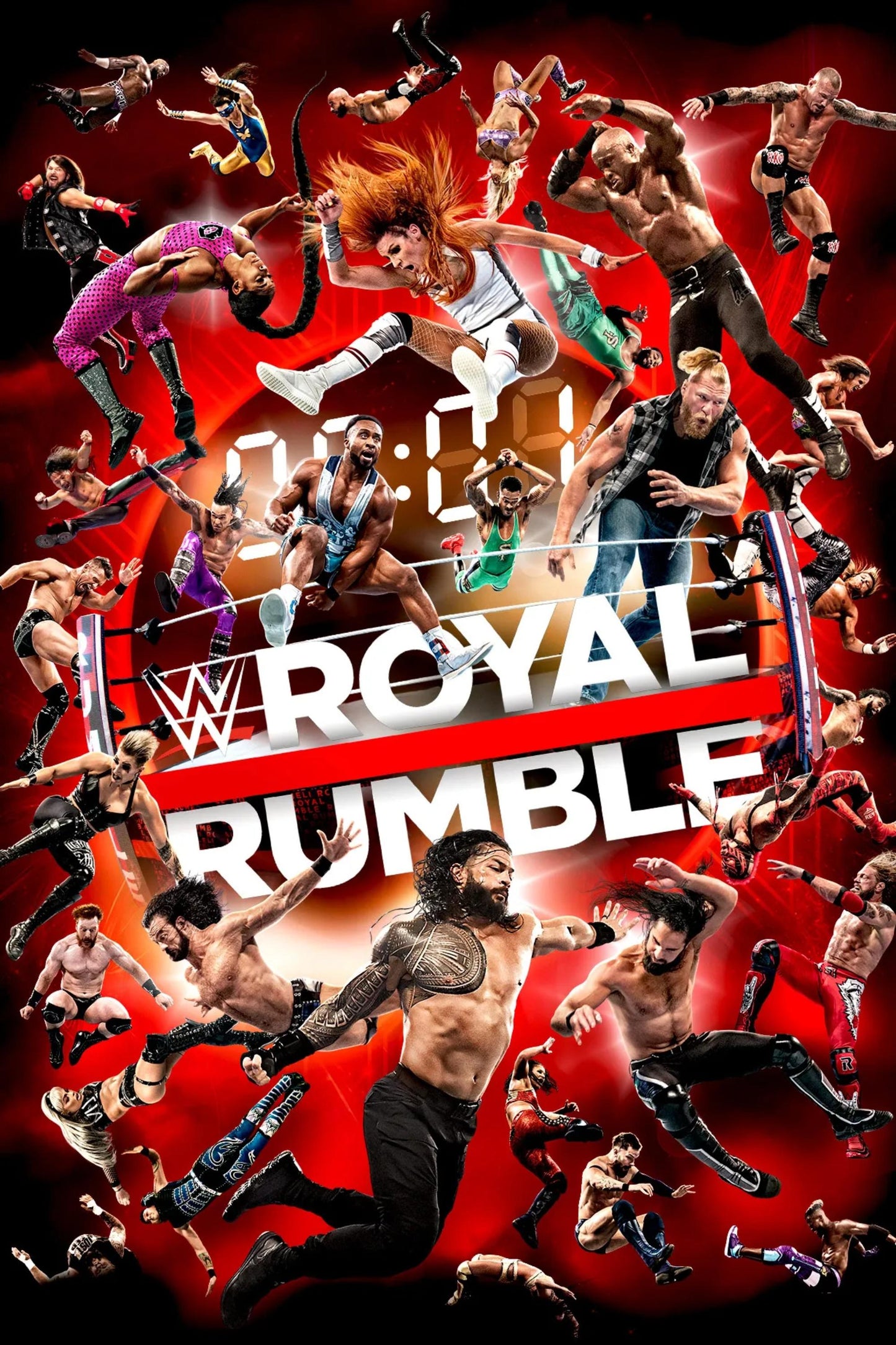 WWE Royal Rumble 2022 Poster Print