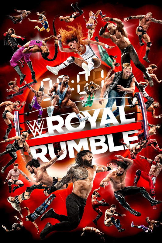 WWE Royal Rumble 2022 Jigsaw Puzzle