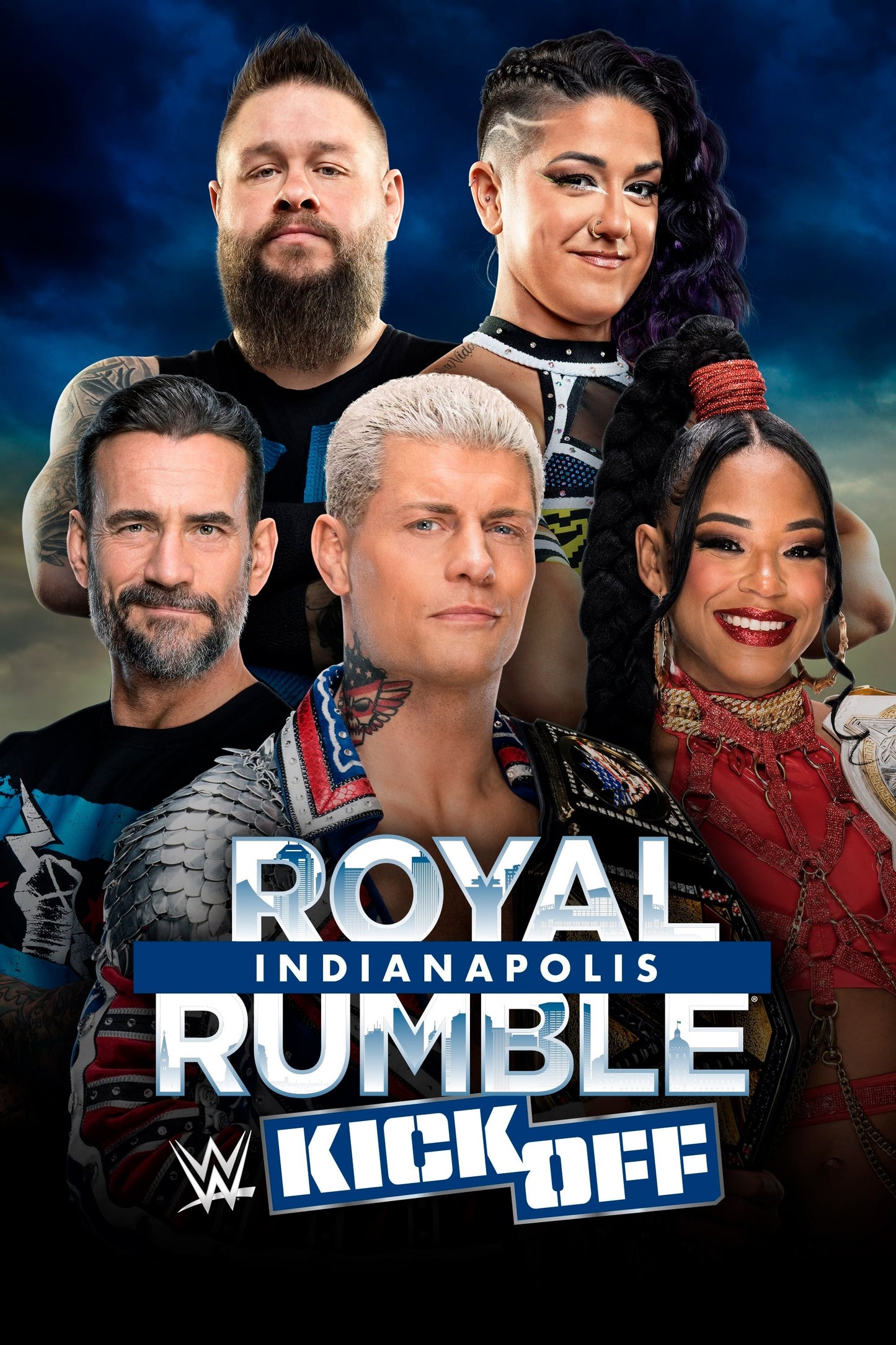 WWE Royal Rumble 2025 Kickoff Poster Print