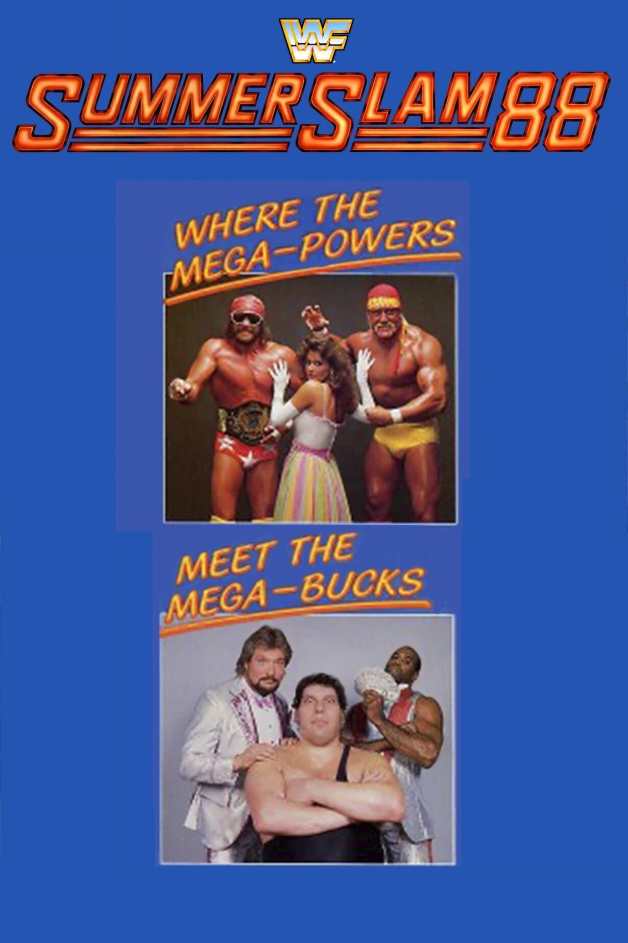 WWE Summerslam 1988 Poster Print
