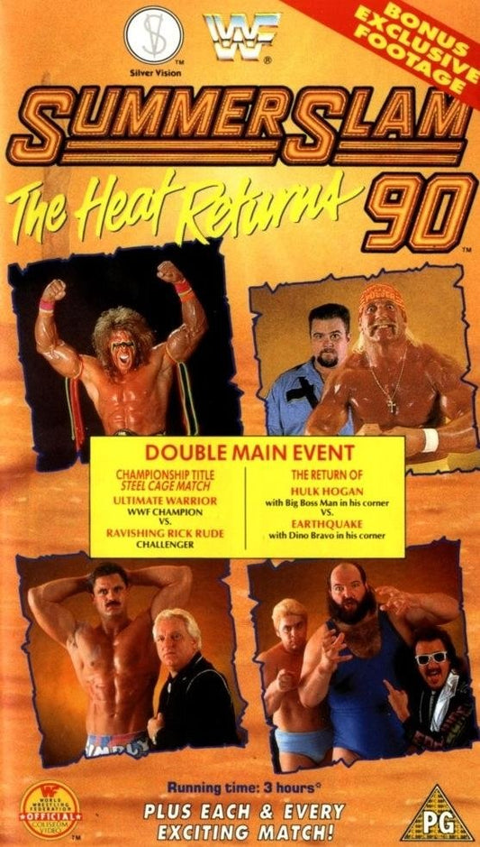 WWE Summerslam 1990 Keychain