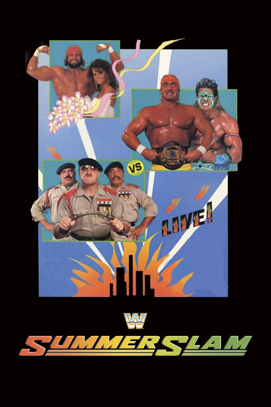 WWE Summerslam 1991 Keychain