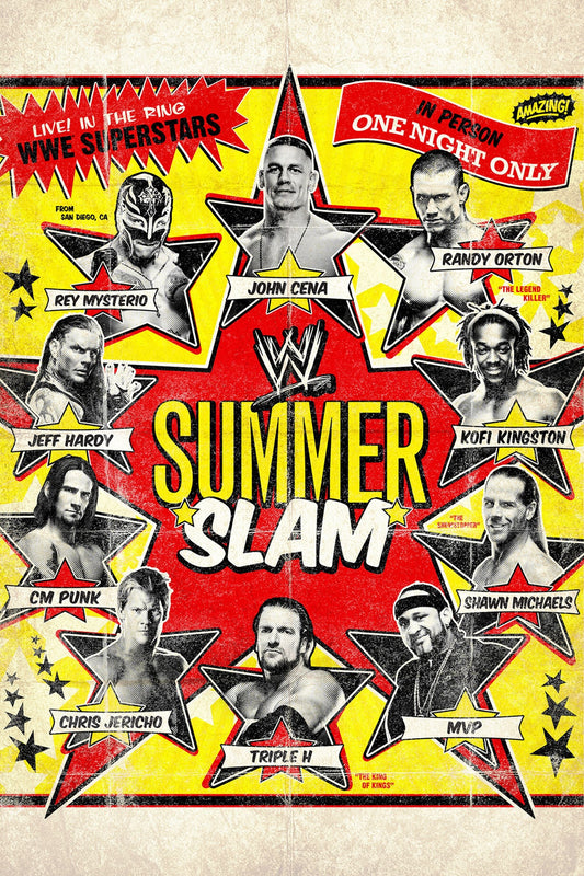 WWE Summerslam 2009 Magnet