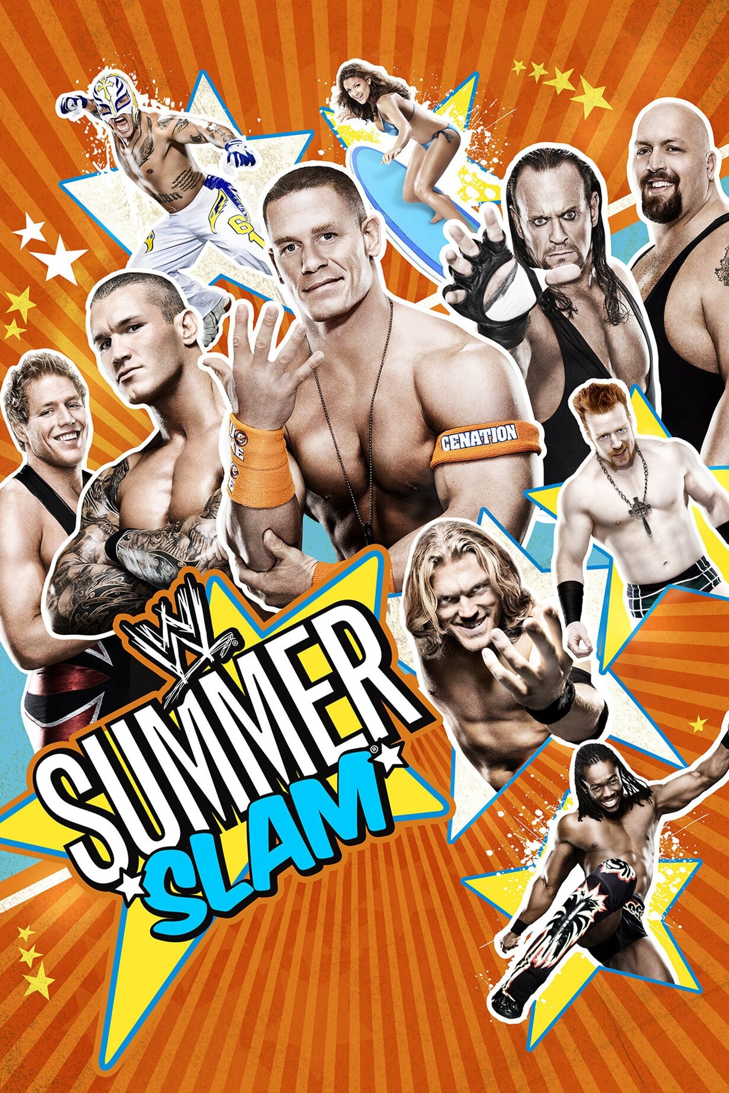 WWE Summerslam 2010 Magnet