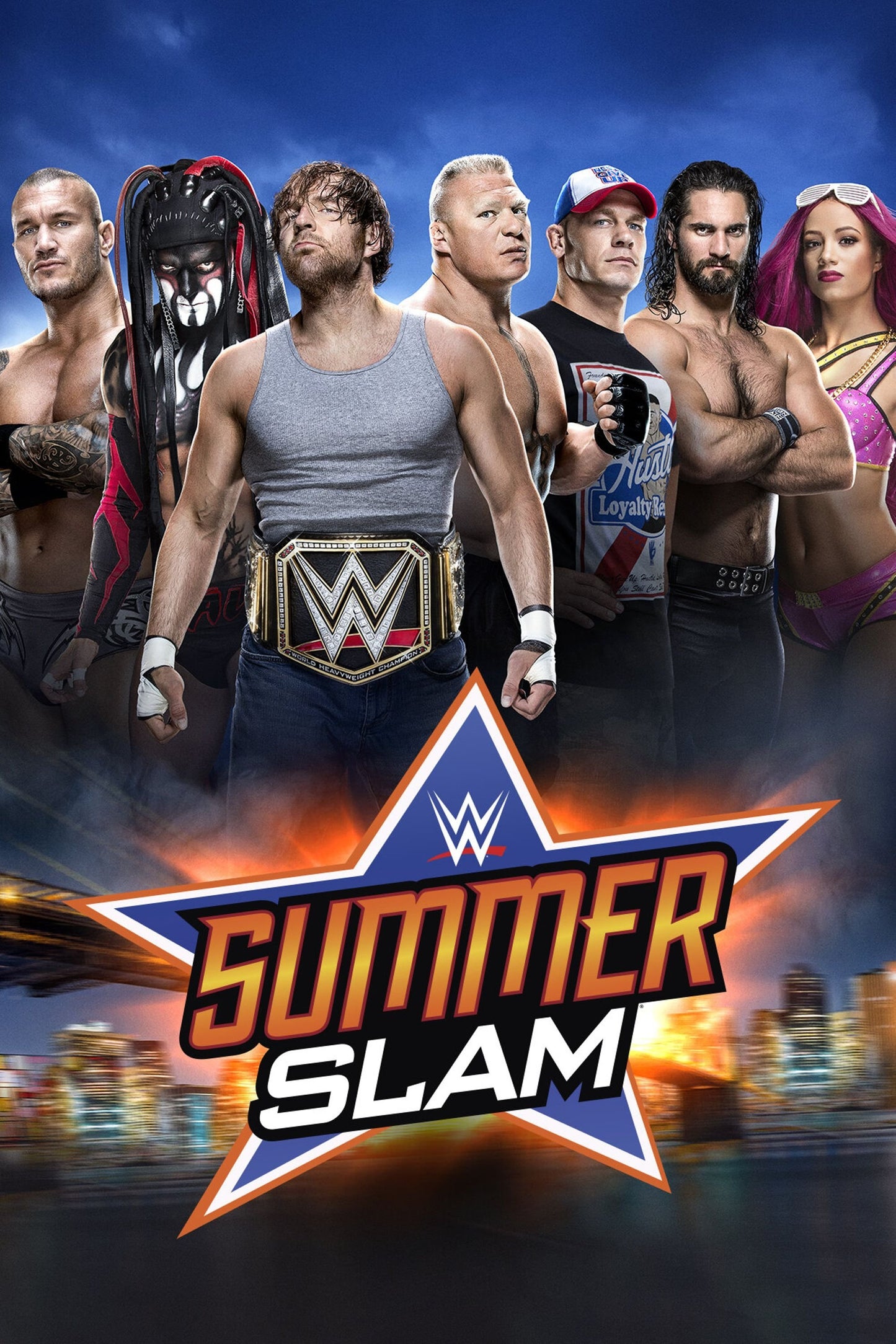 WWE Summerslam 2016 Poster Print