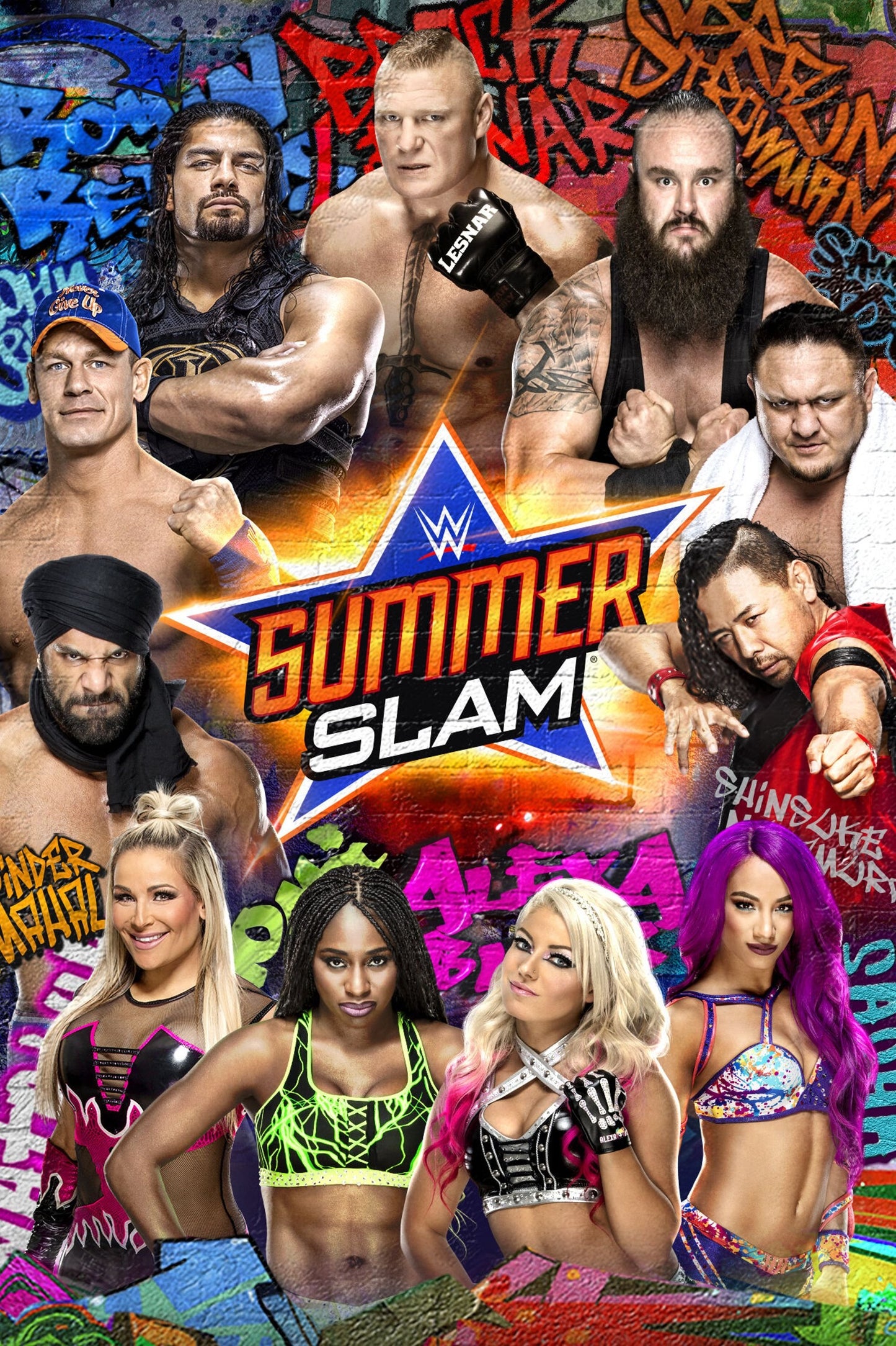 WWE Summerslam 2017 Magnet