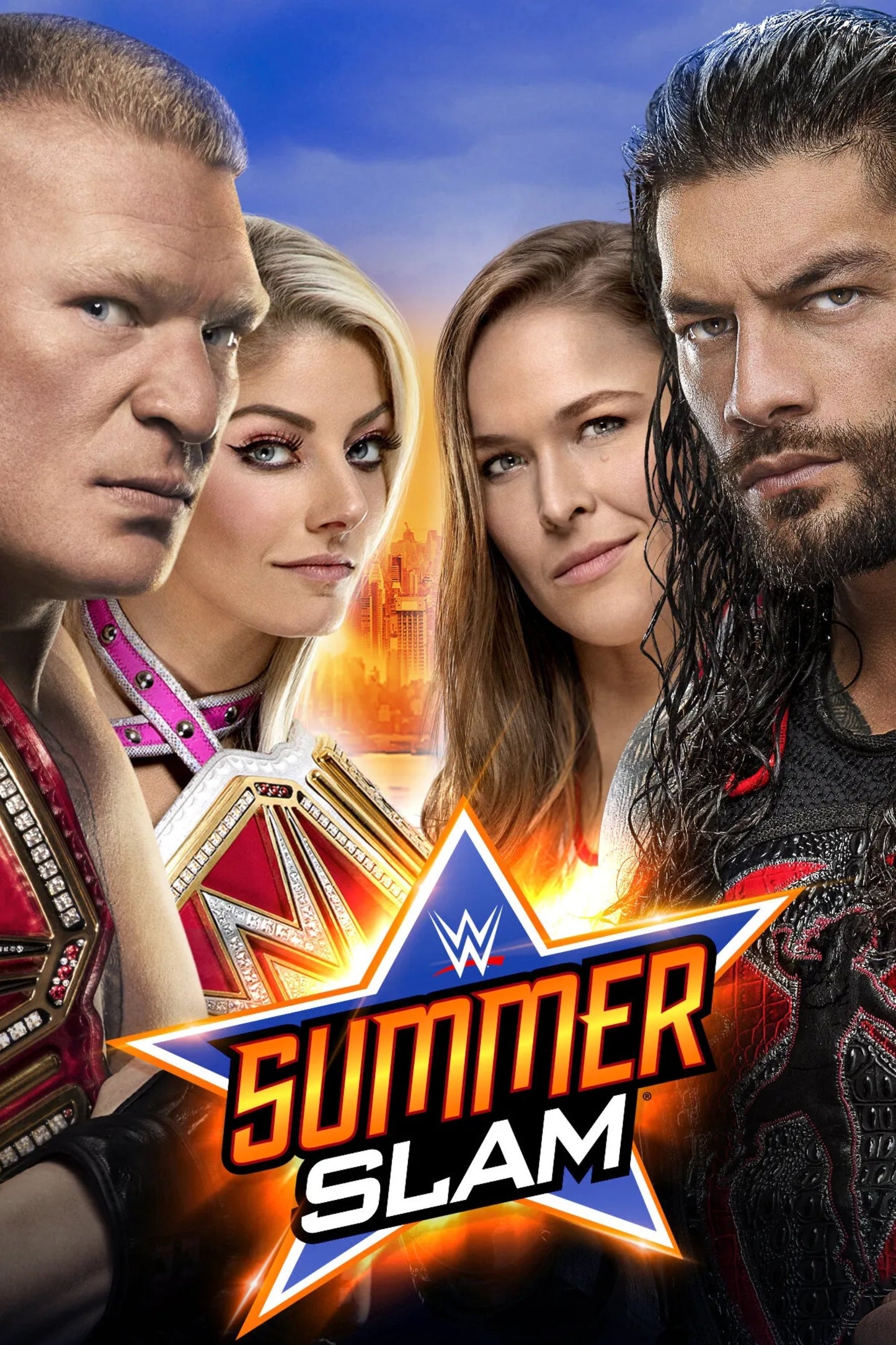 WWE Summerslam 2018 Keychain