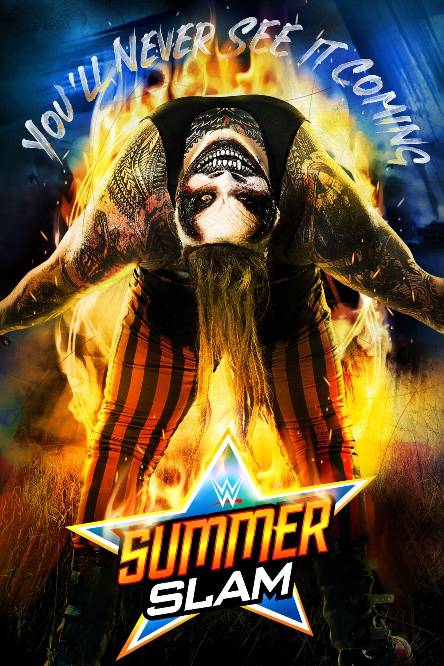 WWE Summerslam 2020 Keychain