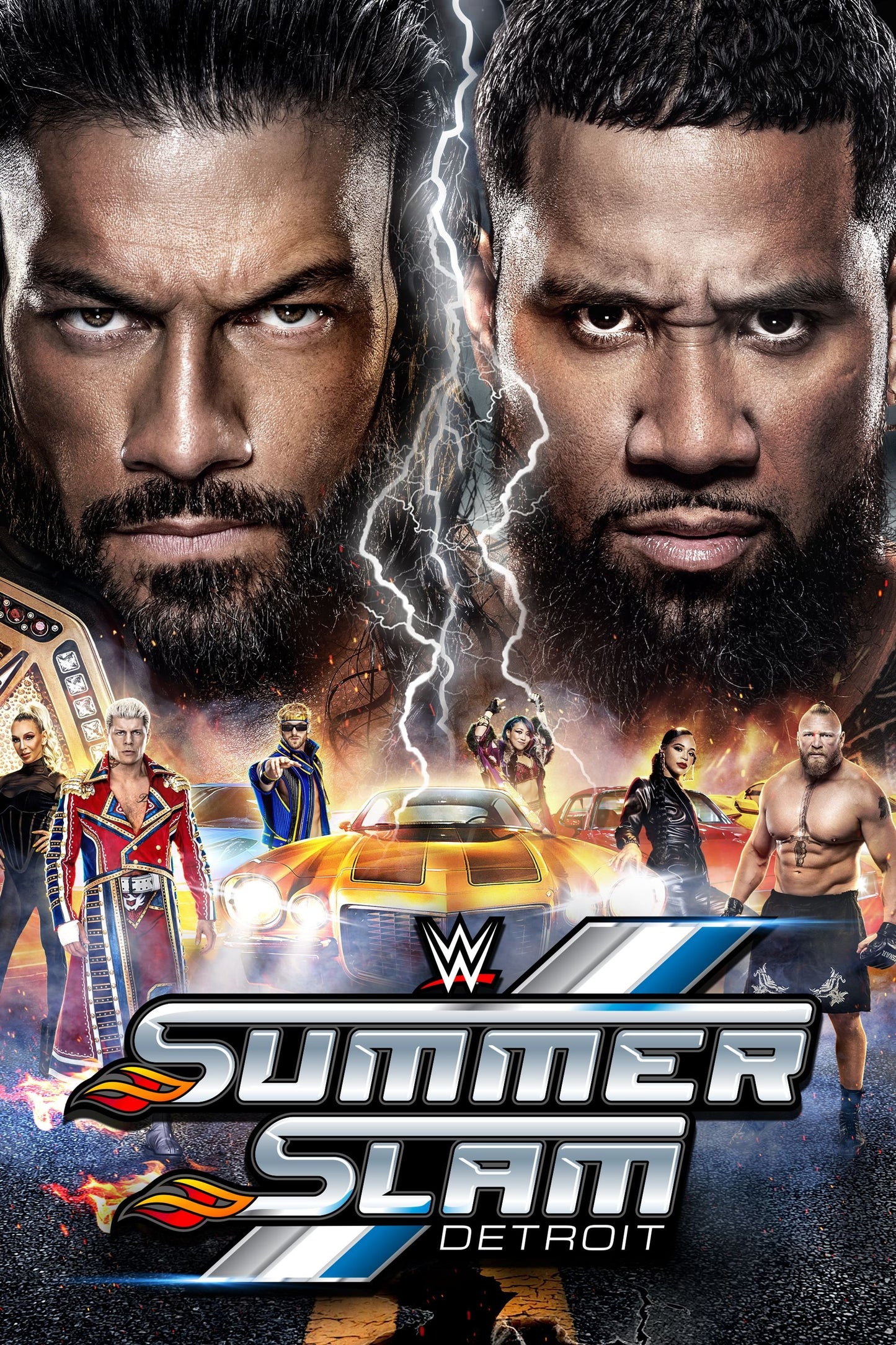 WWE Summerslam 2023 Keychain