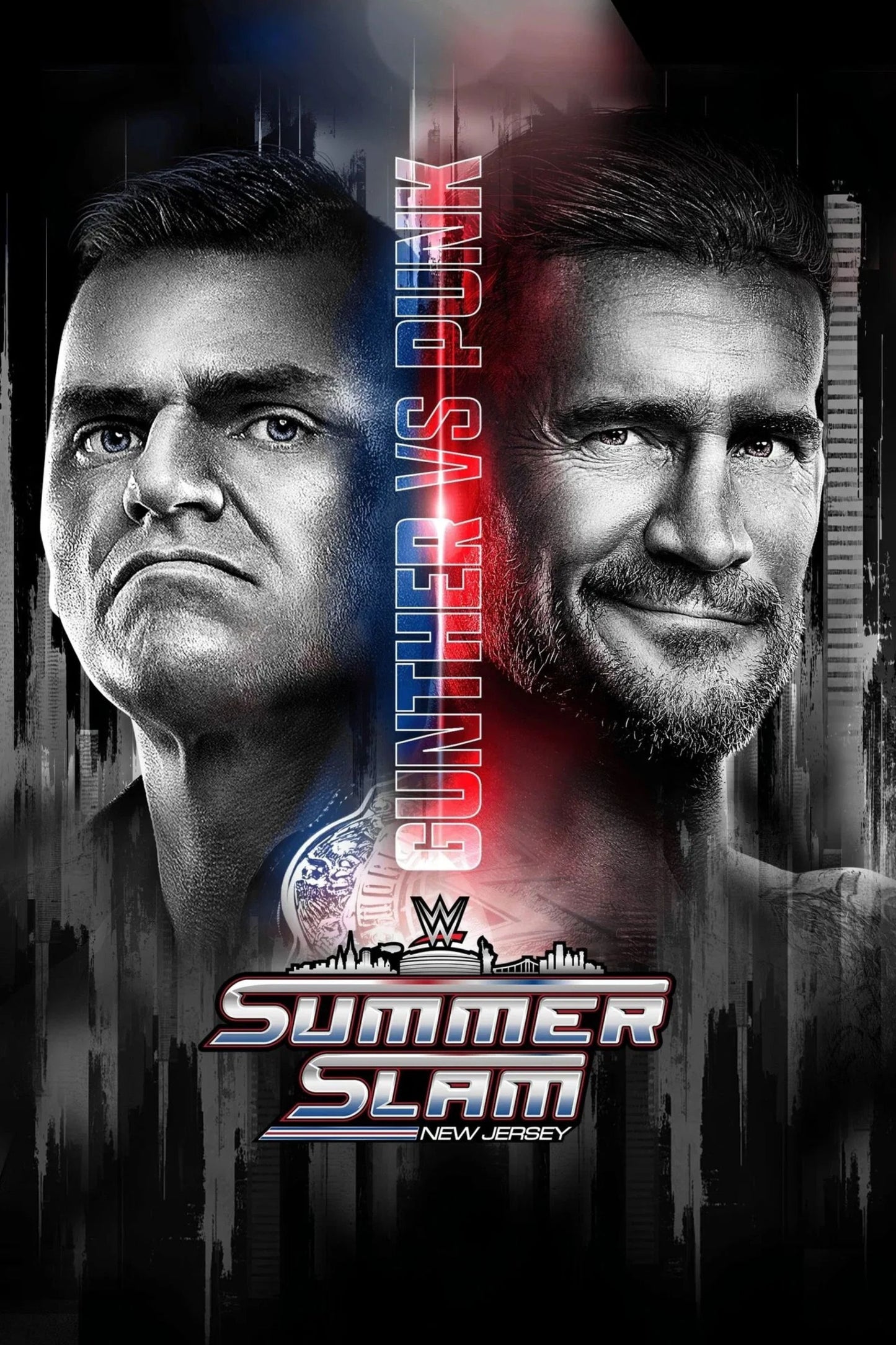 WWE Summerslam 2025 Saturday Poster Print