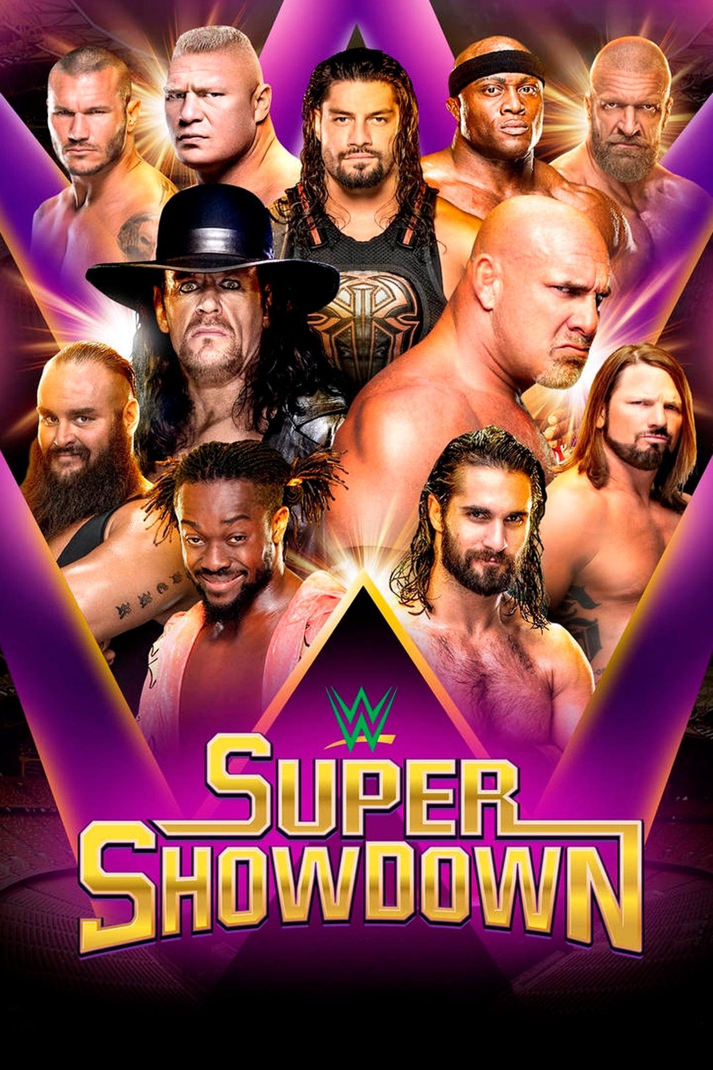 WWE Super Showdown 2019 Magnet