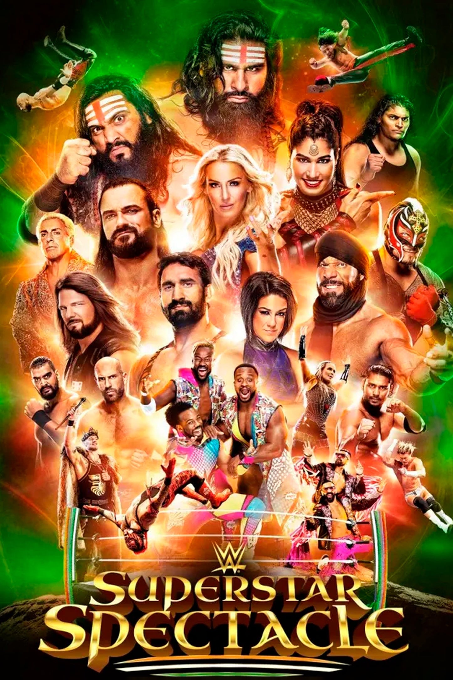 WWE Superstar Spectacle 2021 Keychain