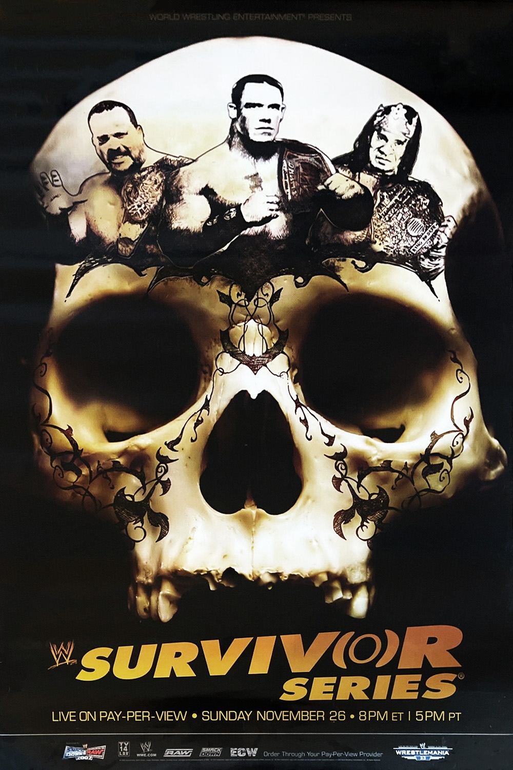 WWE Survivor Series 2006 Poster Print