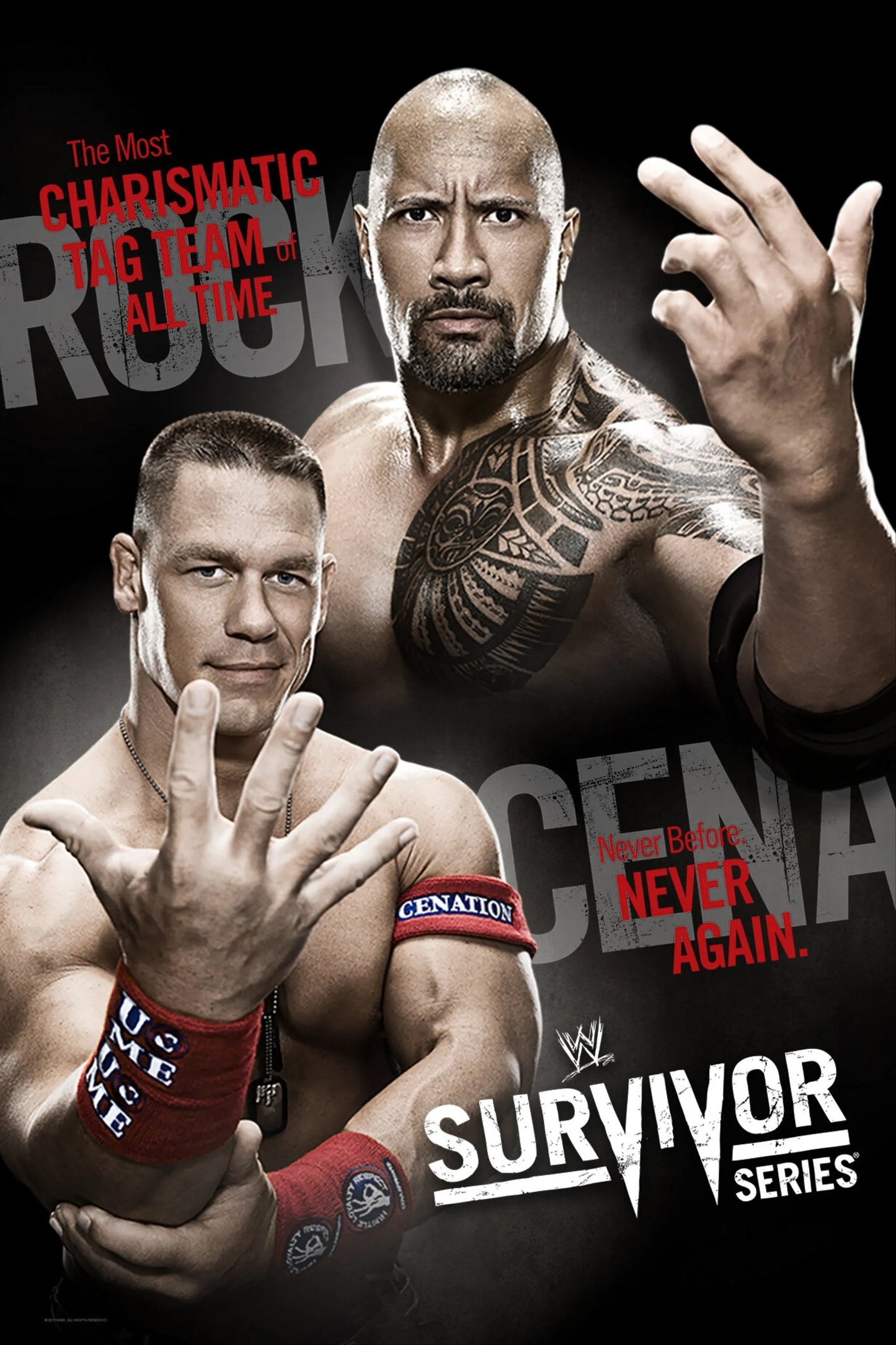 WWE Survivor Series 2011 Keychain