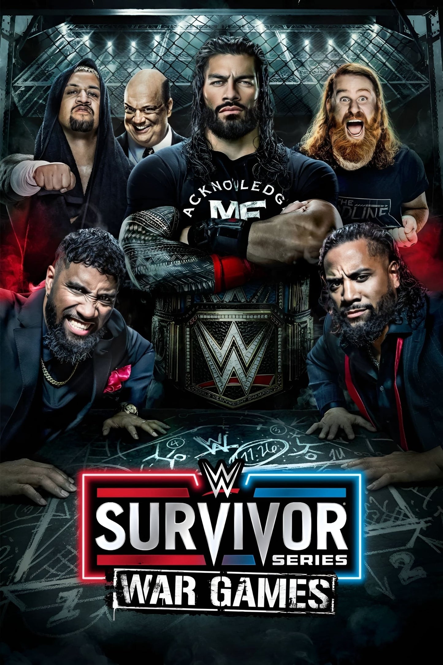 WWE Survivor Series Wargames 2022 Keychain
