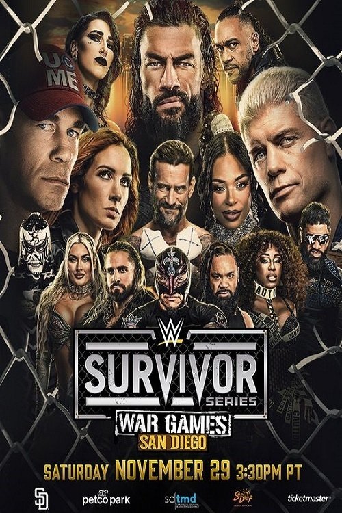 WWE Survivor Series Wargames San Diego 2025 Magnet