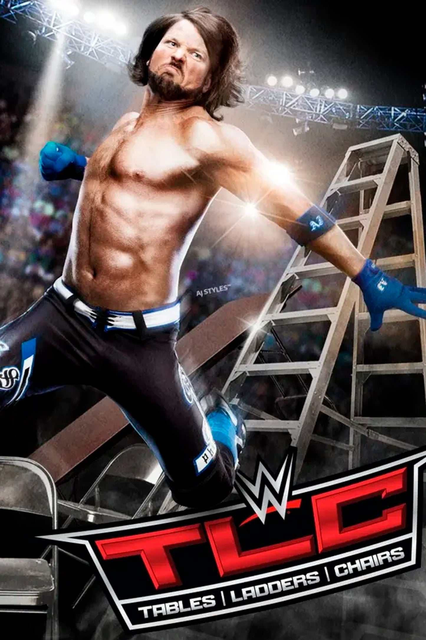 WWE Tlc Tables, Ladders & Chairs 2016 Keychain